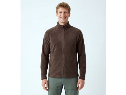 Husky Pánská fleecová mikina Aflee M brown (Velikost L)