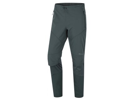 Husky Pánské softshellové kalhoty Kulau M dark green (Velikost L)
