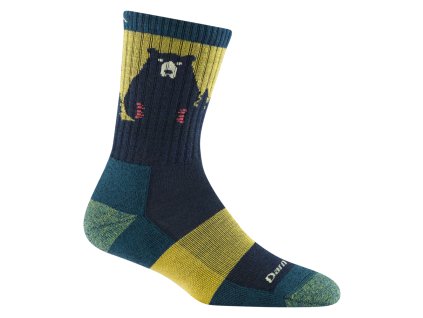 Darn Tough BEAR TOWN MICRO CREW LIGHTWEIGHT WITH CUSHION dark teal