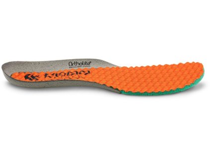 topo m 3d wave insole orange black
