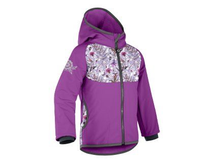 bunda basic s fleecem louka