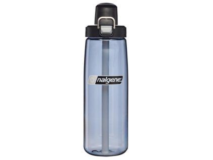 Nalgene Straw bottle Grey, w. Black Cap