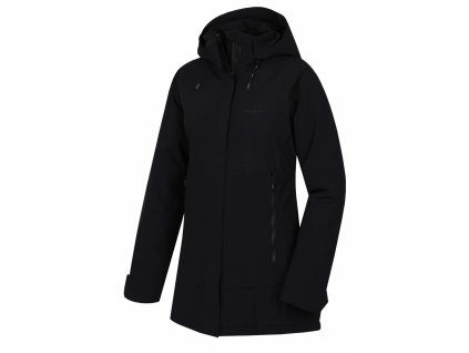Husky Dámsky Hardshell plnený kabátik Nigalo L čierna (Veľkosť L)