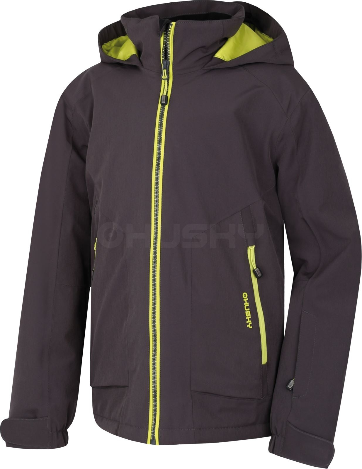 Husky Detská ski bunda Zengl Kids grafit Veľkosť: 122-128 8592287100655