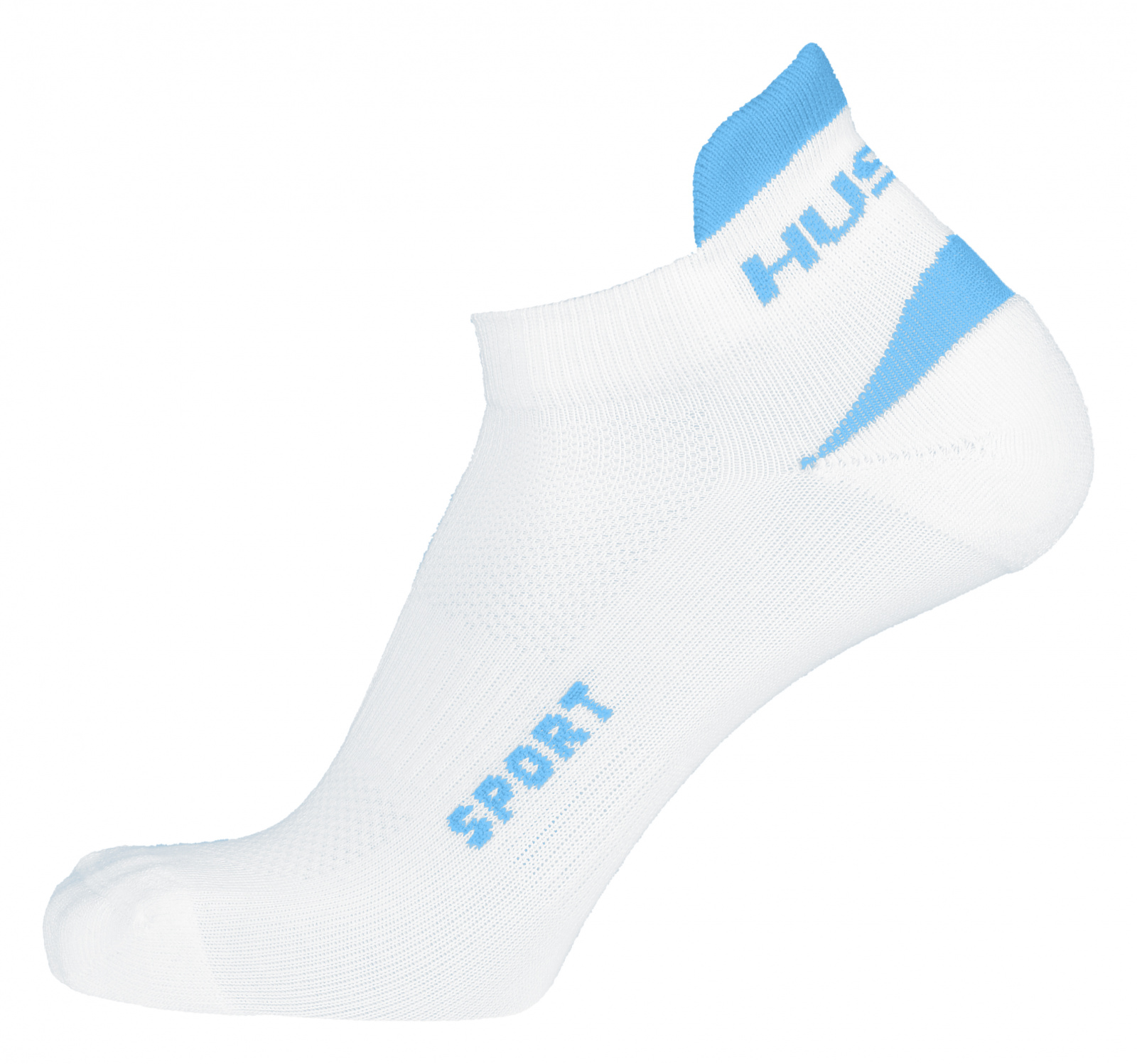 Husky Ponožky Sport biela / modrá Veľkosť: L (41-44)