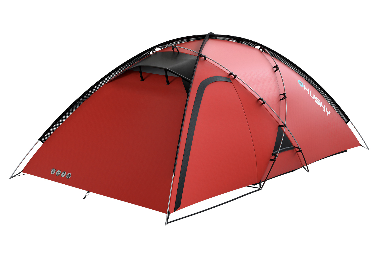 Husky Stan Extreme Felen 3-4 červená Veľkosť: OneSize