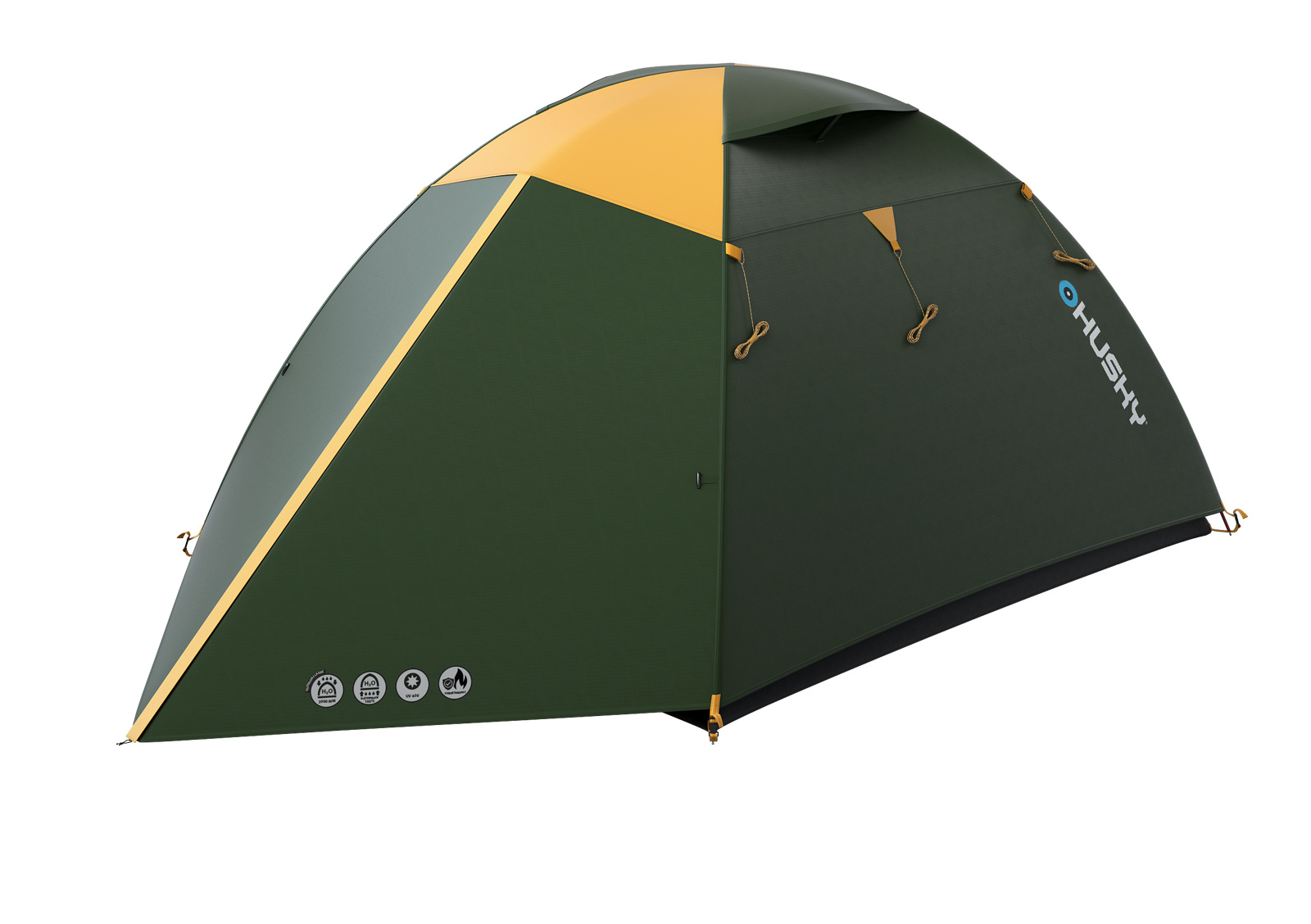 Husky Stan Outdoor Boyard 4 classic zelená Veľkosť: OneSize