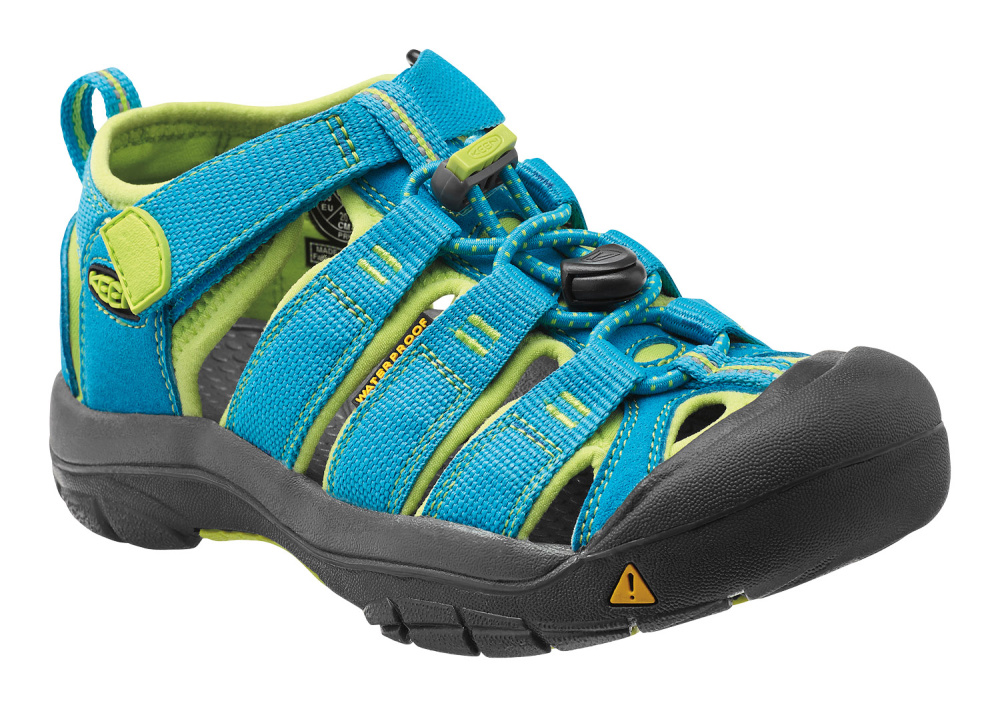 Keen NEWPORT H2 CHILDREN hawaiian blue / green glow Veľkosť: 31 detské sandále