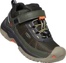 Keen Targhee SPORT CHILDREN olive drab / safety orange Veľkosť: 24