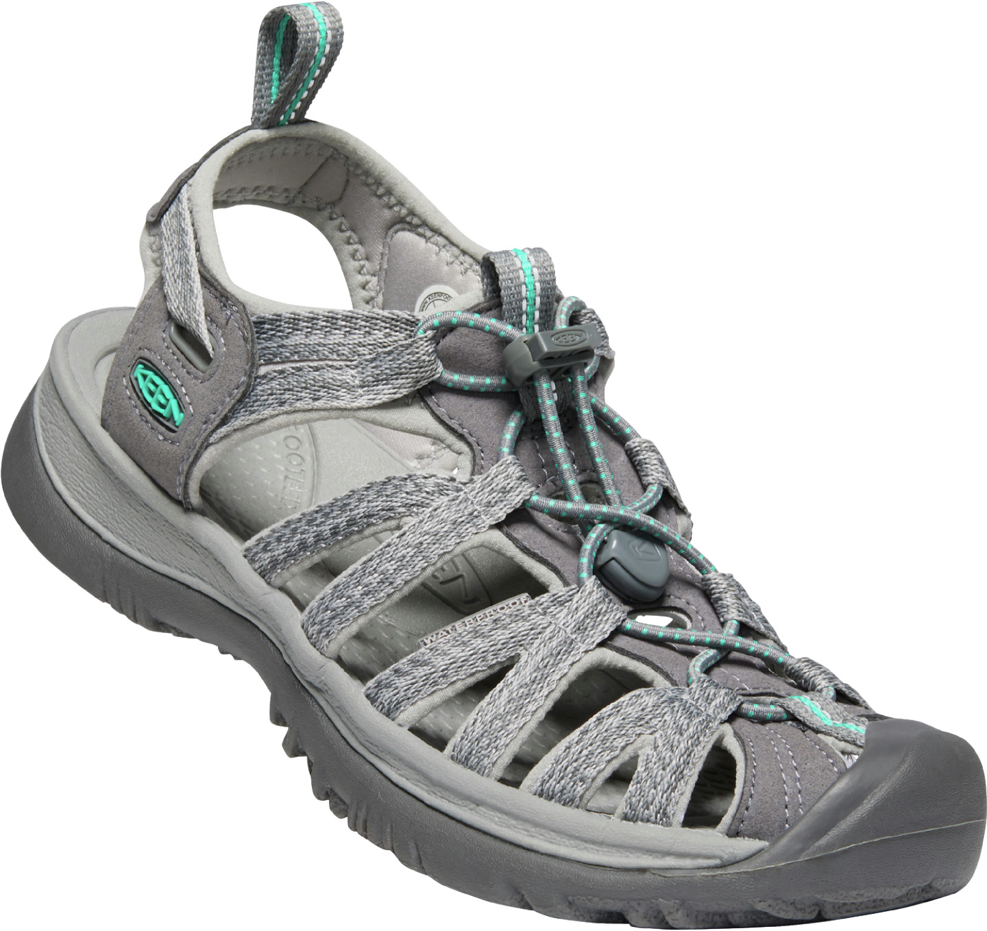 Keen WHISPER WOMEN medium grey / peacock green Veľkosť: 39,5 191190511695