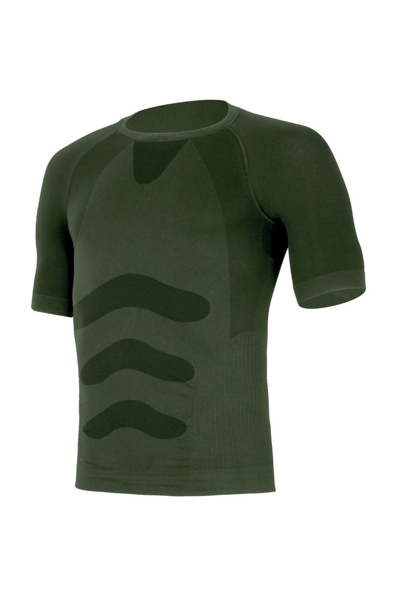 Lasting ABEL 6262 zelená termo bezšvové tričko Veľkosť: XXS/XS