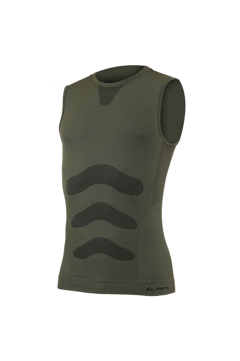 Lasting Achil 6262 zelená bezšvové tielko Veľkosť: XXS/XS 8595067869186