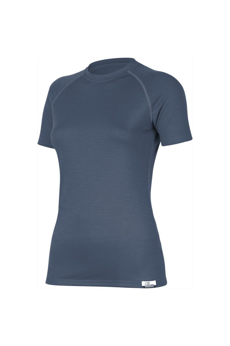 Lasting ALEA 5656 modré vlnené merino tričko Veľkosť: 2XL 8595067828916