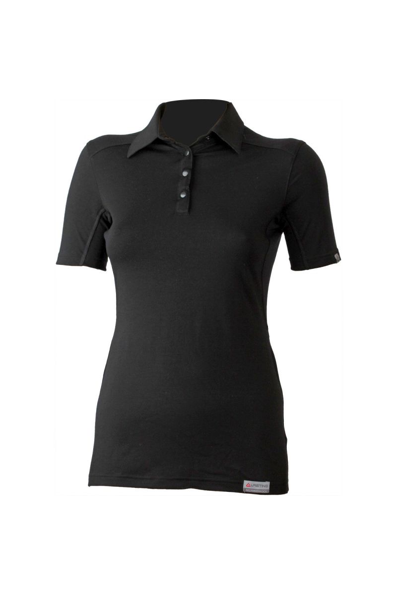 Lasting ALISA 9090 čierne merino triko dámske Veľkosť: L 8595067852270