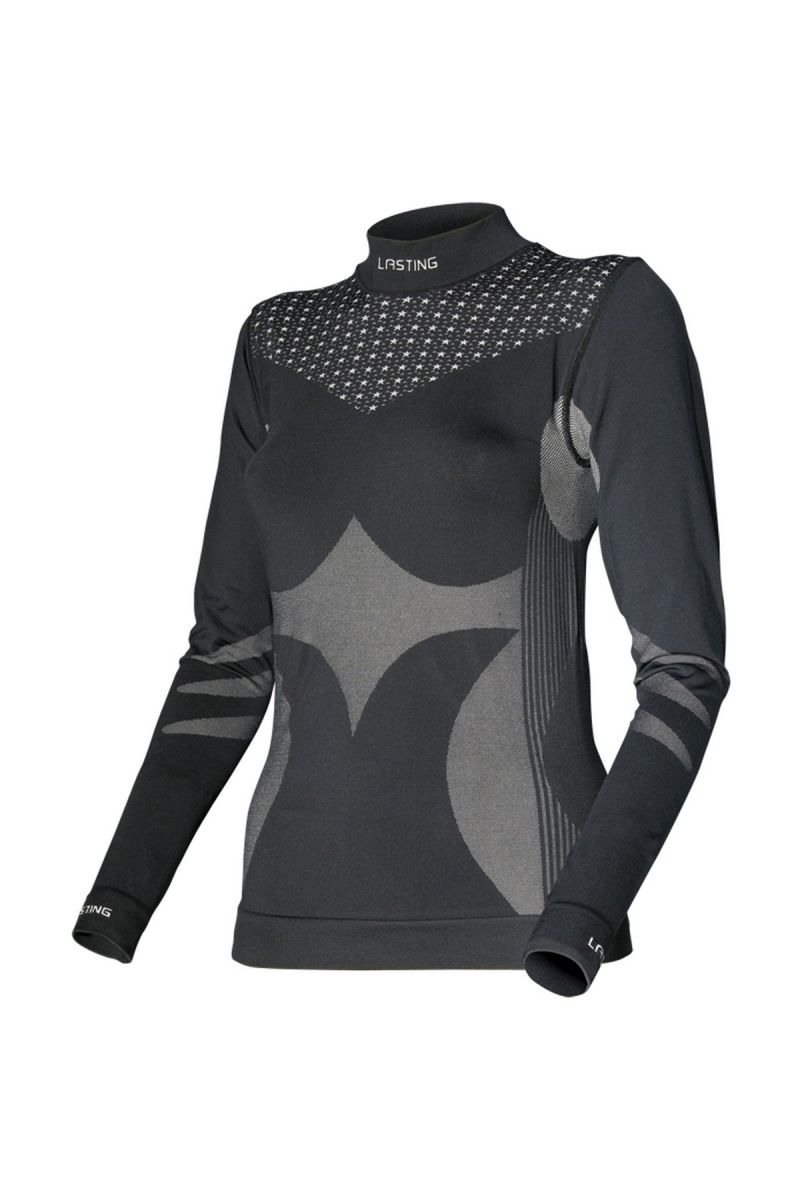 Lasting ANGELINA 9080 čierna Seamless triko Veľkosť: XXS/XS