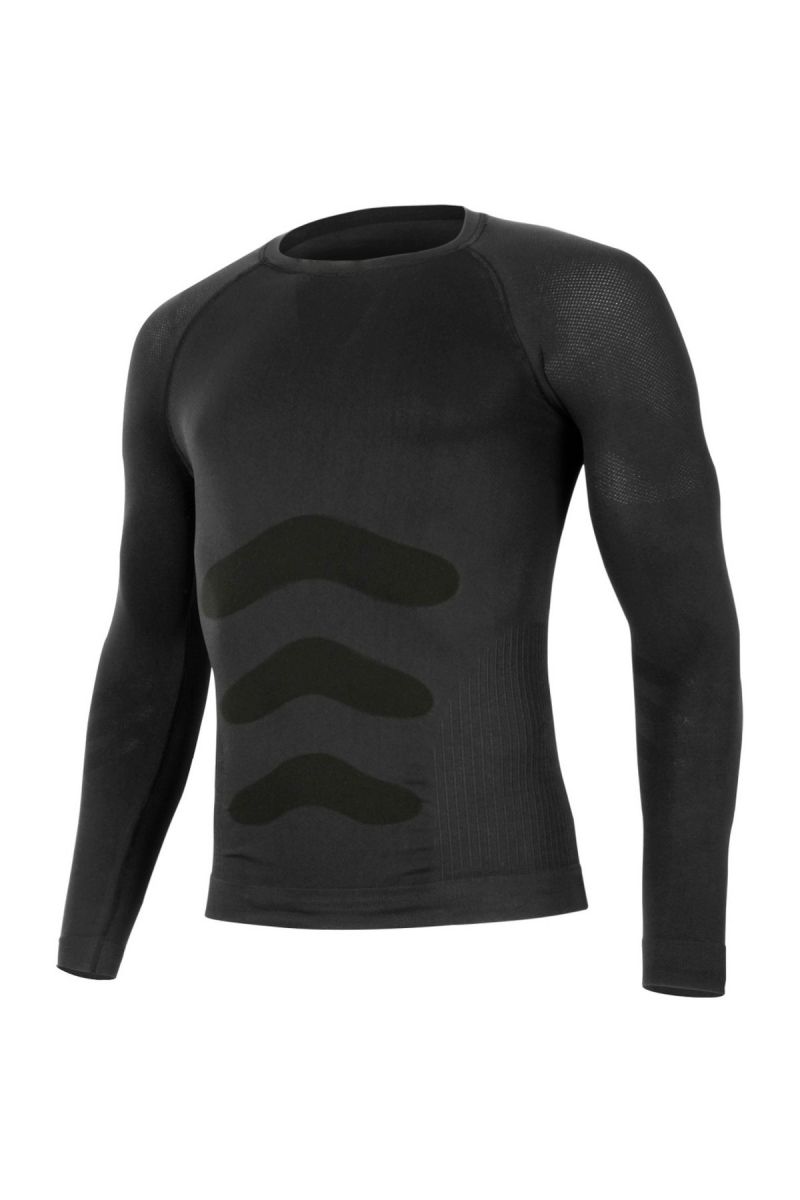 Lasting APOL 9090 čierna termo bezšvové tričko Veľkosť: L/XL
