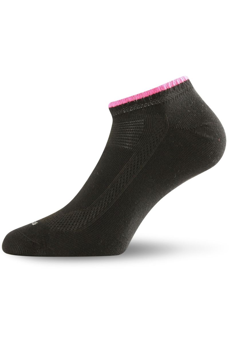 Lasting ARA-2páry bavlnené ponožky 903 čierna Veľkosť: (38-41) M