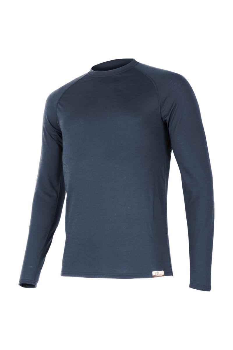 Lasting ATAR 5656 modrá vlnené merino triko Veľkosť: L 8595067873176