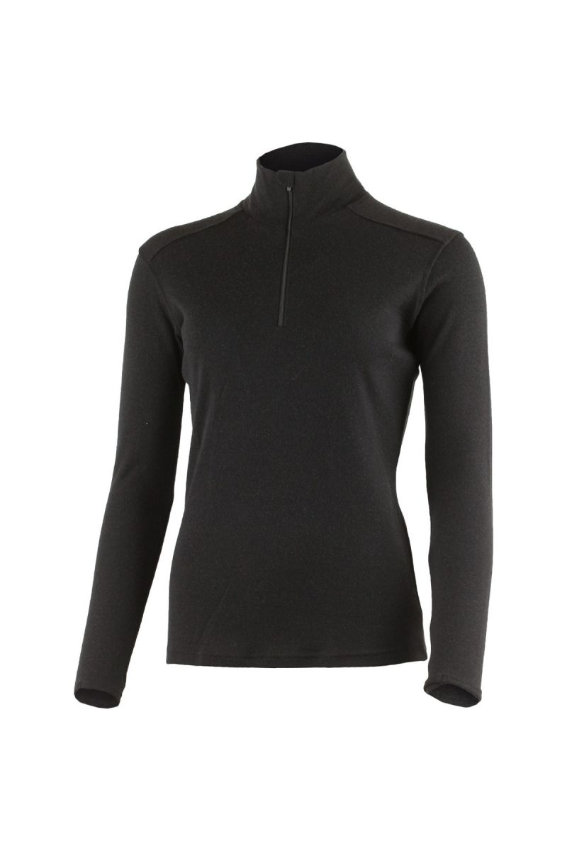 Lasting BRENDA 9099 čierna vlnená merino mikina Veľkosť: XXL 8595067833750