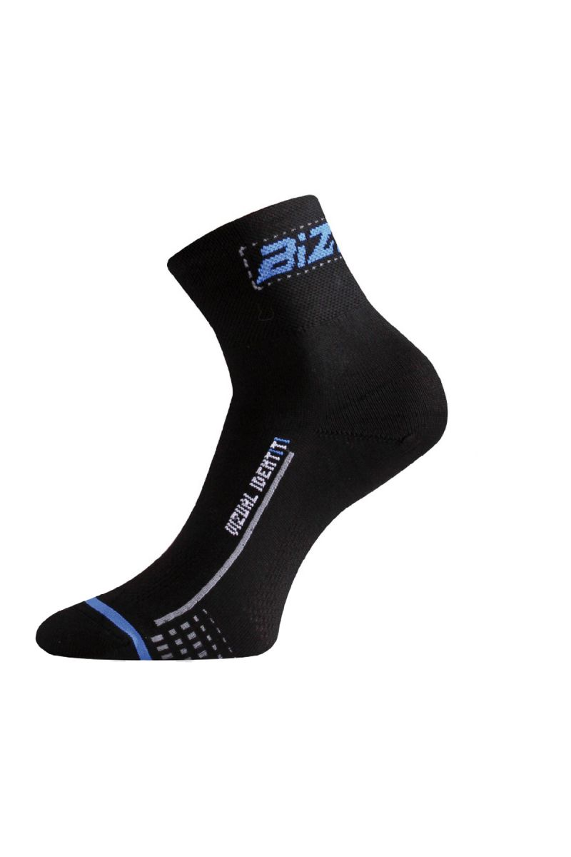 Lasting BS30 905 čierna cyklo ponožky Veľkosť: (38-41) M ponožky