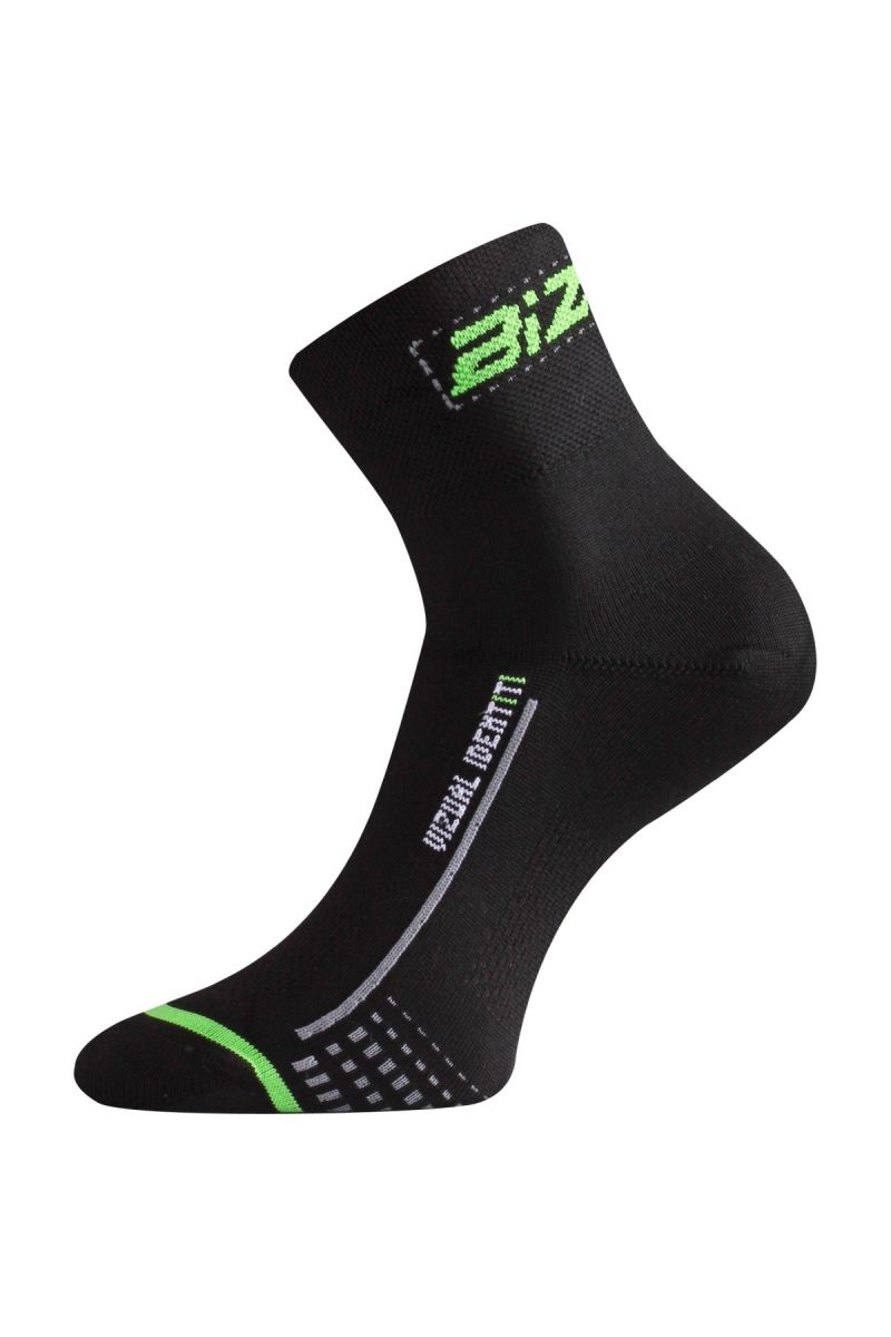 Lasting BS30 966 čierna cyklo ponožky Veľkosť: (38-41) M ponožky