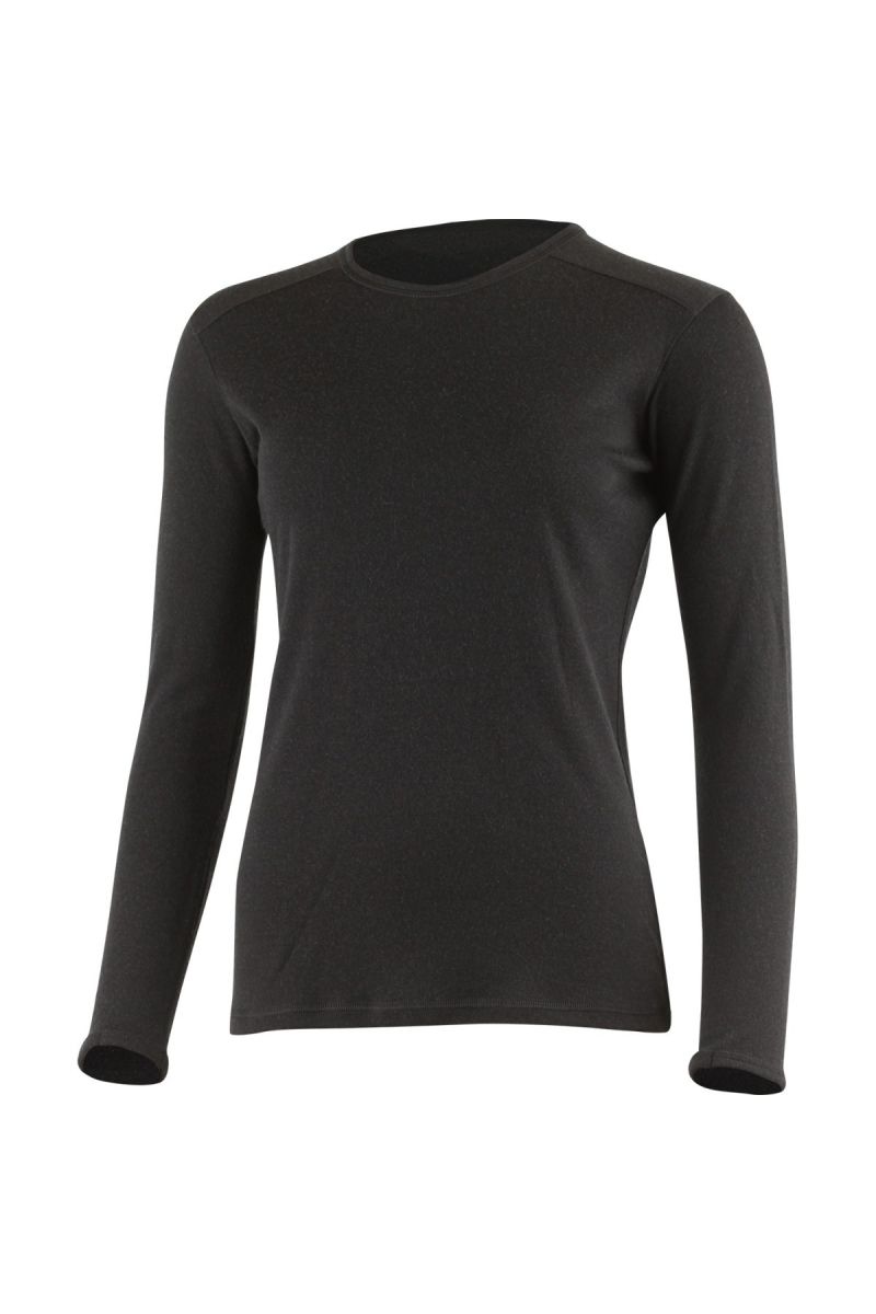 Lasting dámska merino mikina BELA 9090 čierna Veľkosť: S 8595067878058