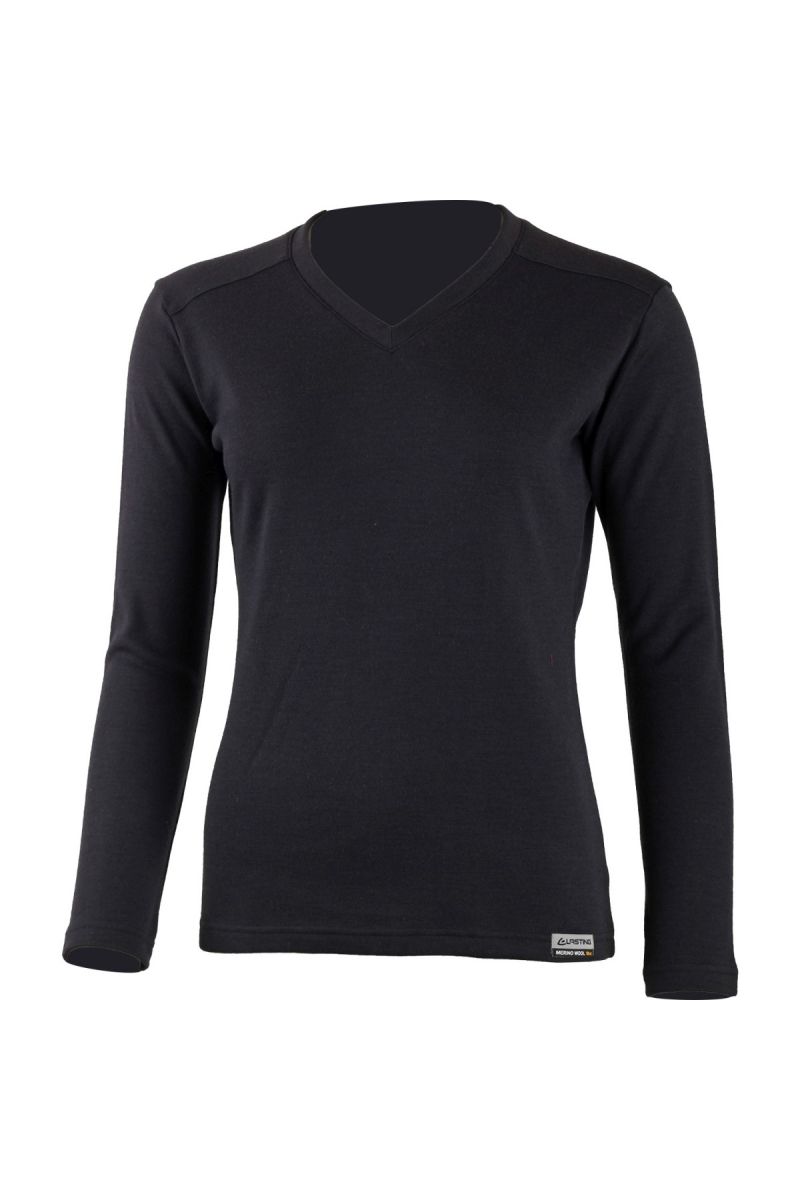 Lasting dámska merino mikina BEVA 5959 modrá Veľkosť: M 8596445011838