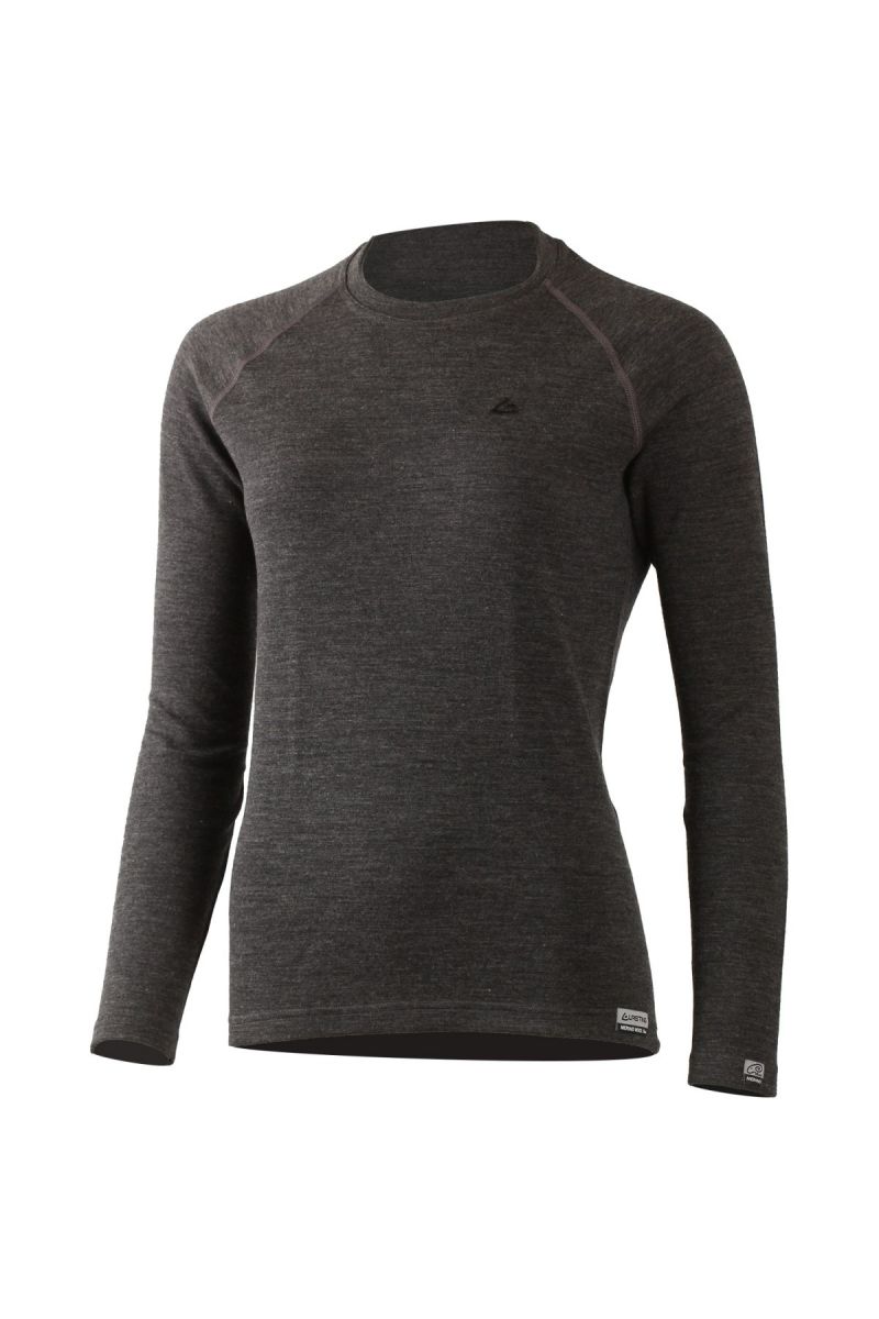 Lasting dámska merino mikina LENA 8169 sivá Veľkosť: M