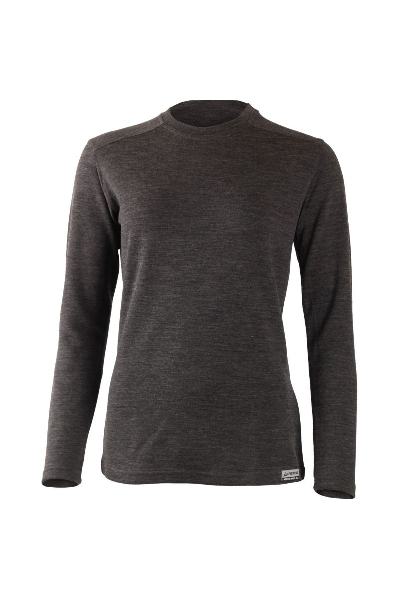 Lasting dámska merino mikina LOTA 8169 sivá Veľkosť: L