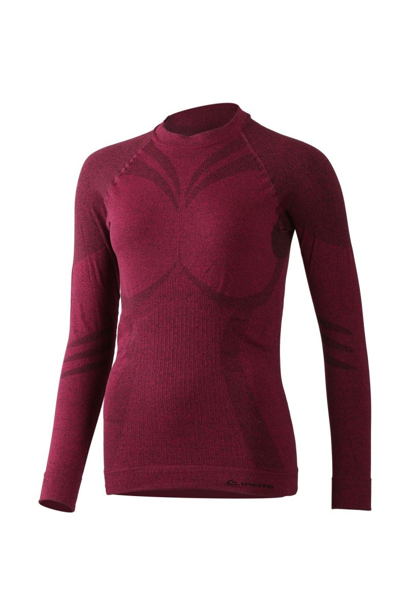 Lasting dámske funkčné tričko ATALA vínová Veľkosť: L/XL