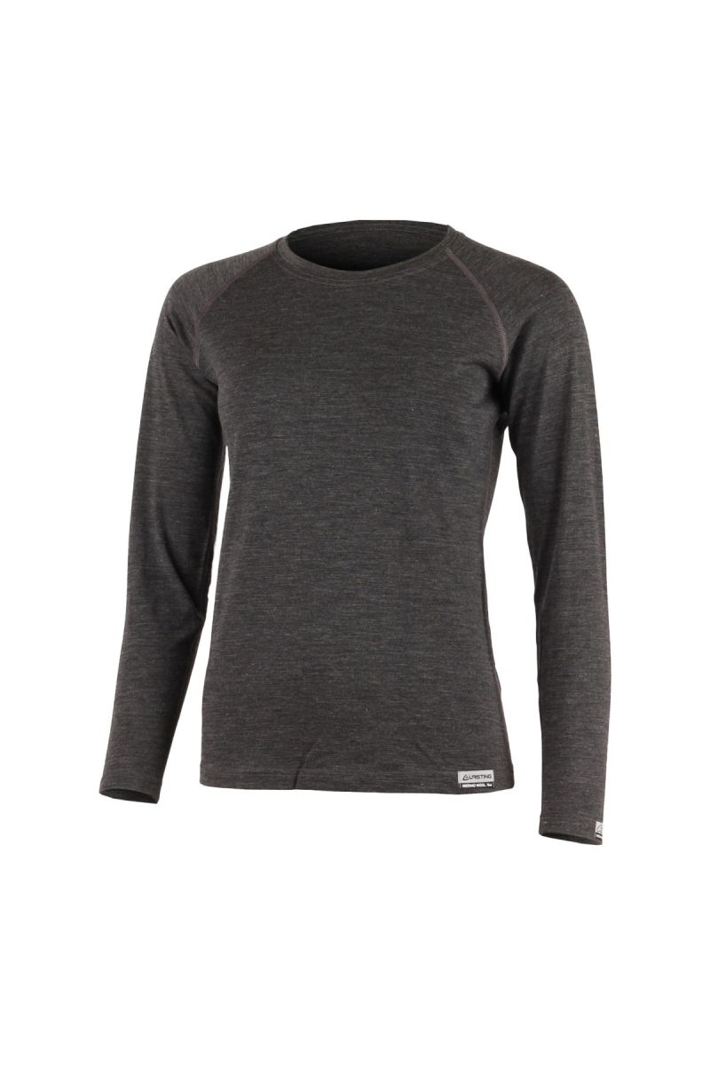 Lasting dámske merino triko Atila šedá Veľkosť: XL 8596445003734