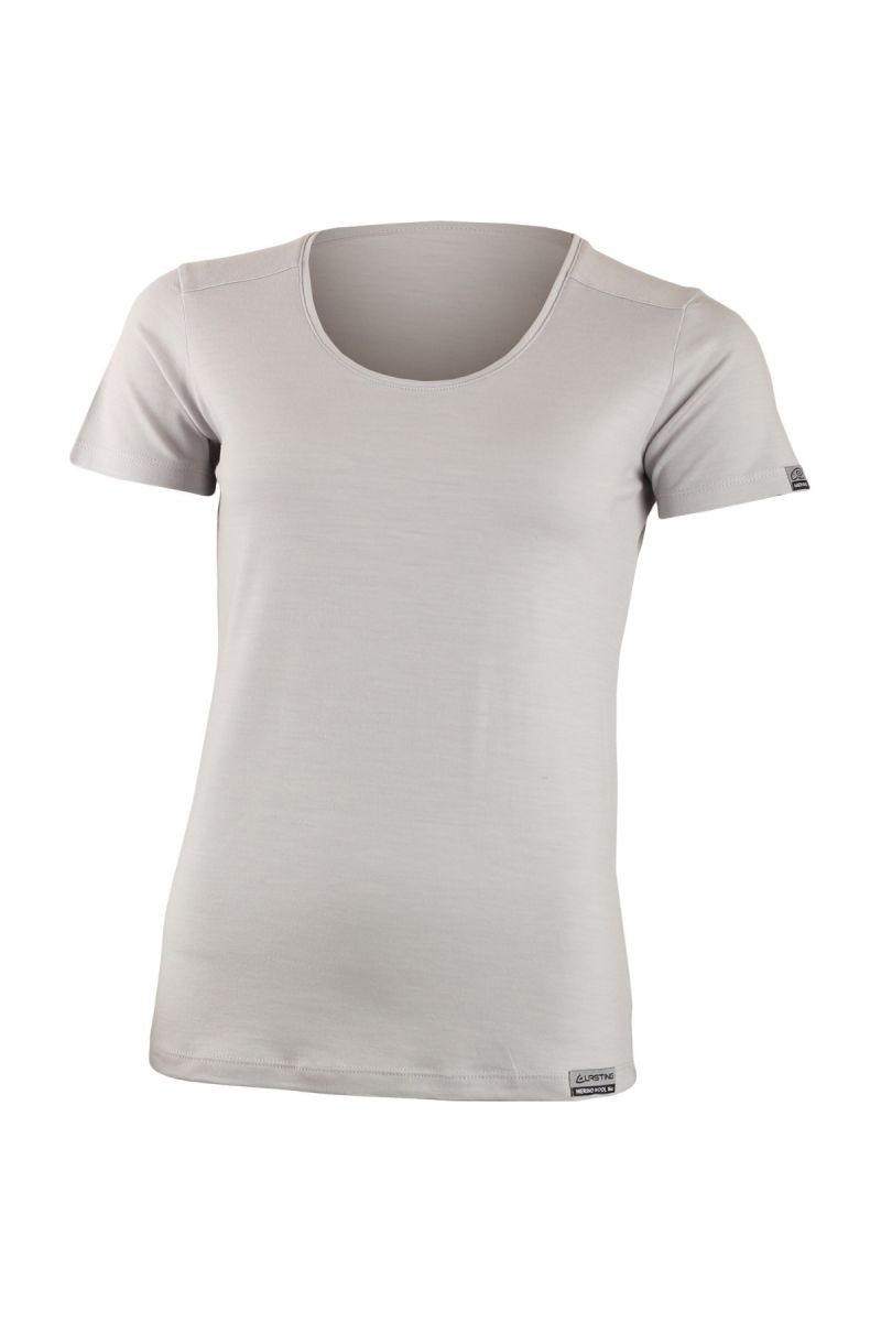 Lasting dámske merino tričko IRENA 8383 sivé Veľkosť: M