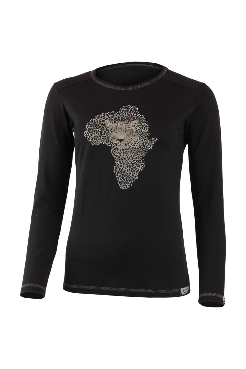 Lasting dámske merino tričko s tlačou MALE 9090 Veľkosť: XL