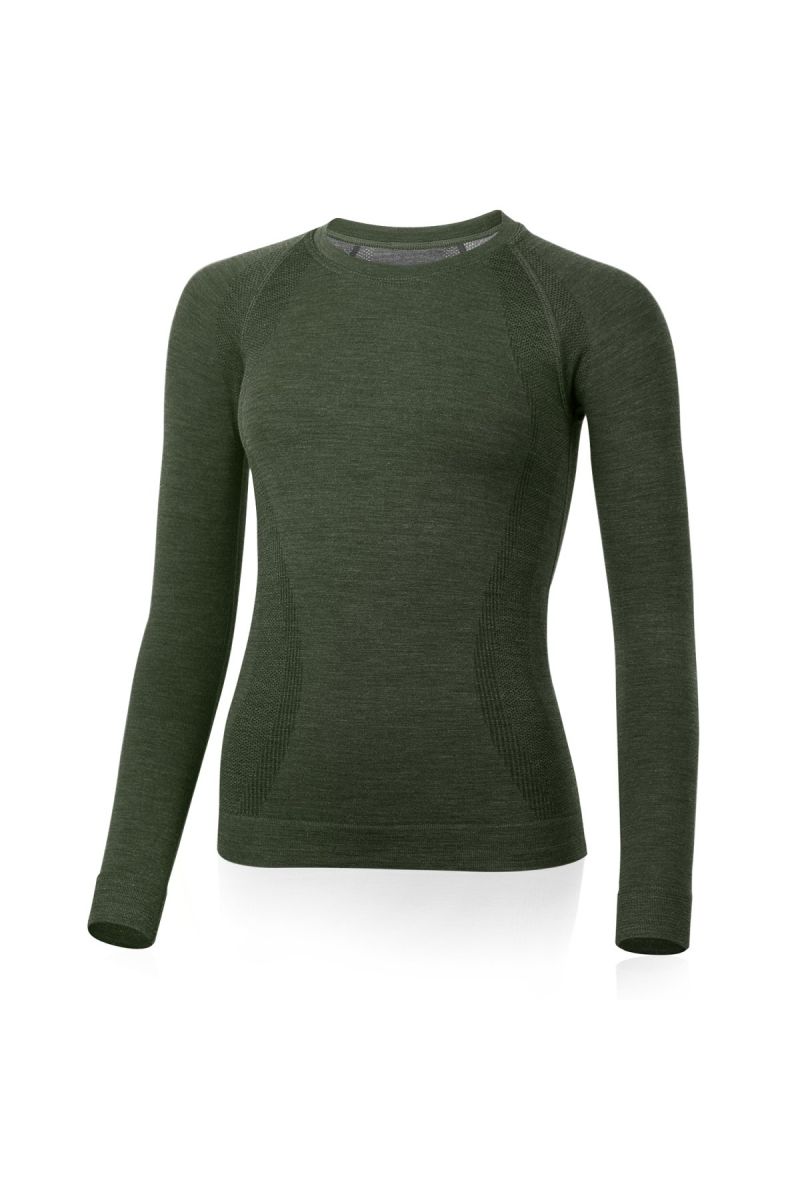 Lasting dámske merino tričko WARA 8160 šedé Veľkosť: XXS/XS