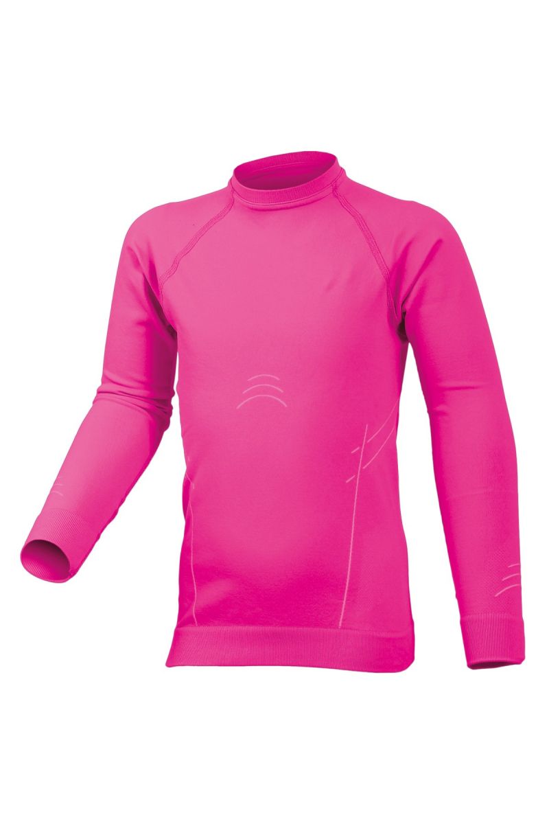 Lasting DARIO 3401 ružové Termo bezšvové tričko Veľkosť: 110-122