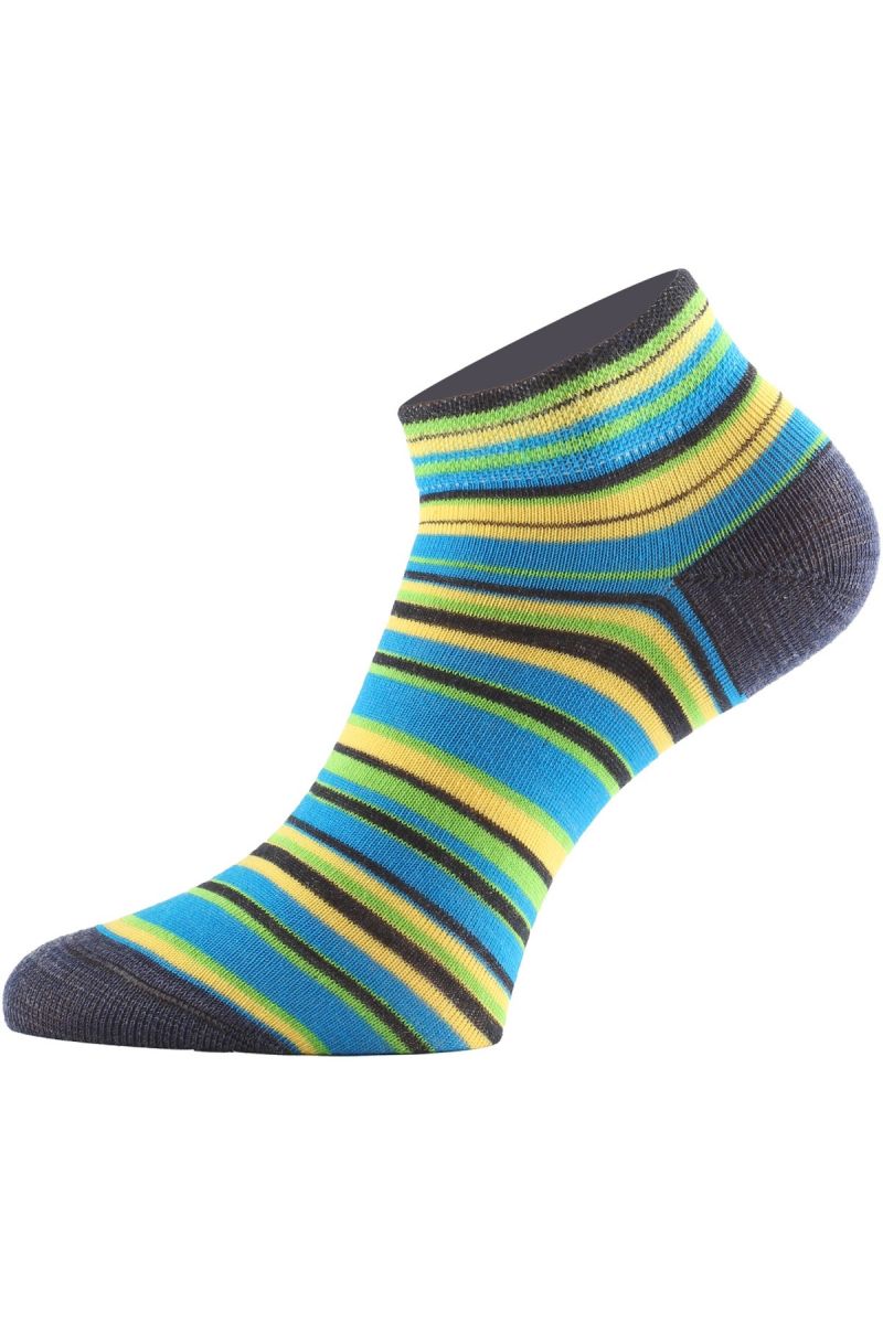 Lasting funkčné ponožky DUHA prúžkované Veľkosť: (34-37) S ponožky