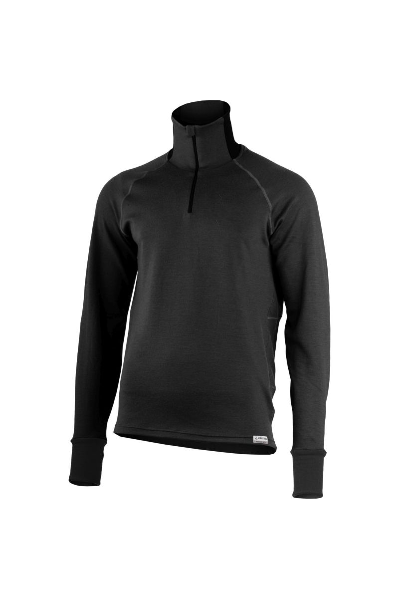 Lasting LEO 9099 čierna vlnená merino mikina Veľkosť: L