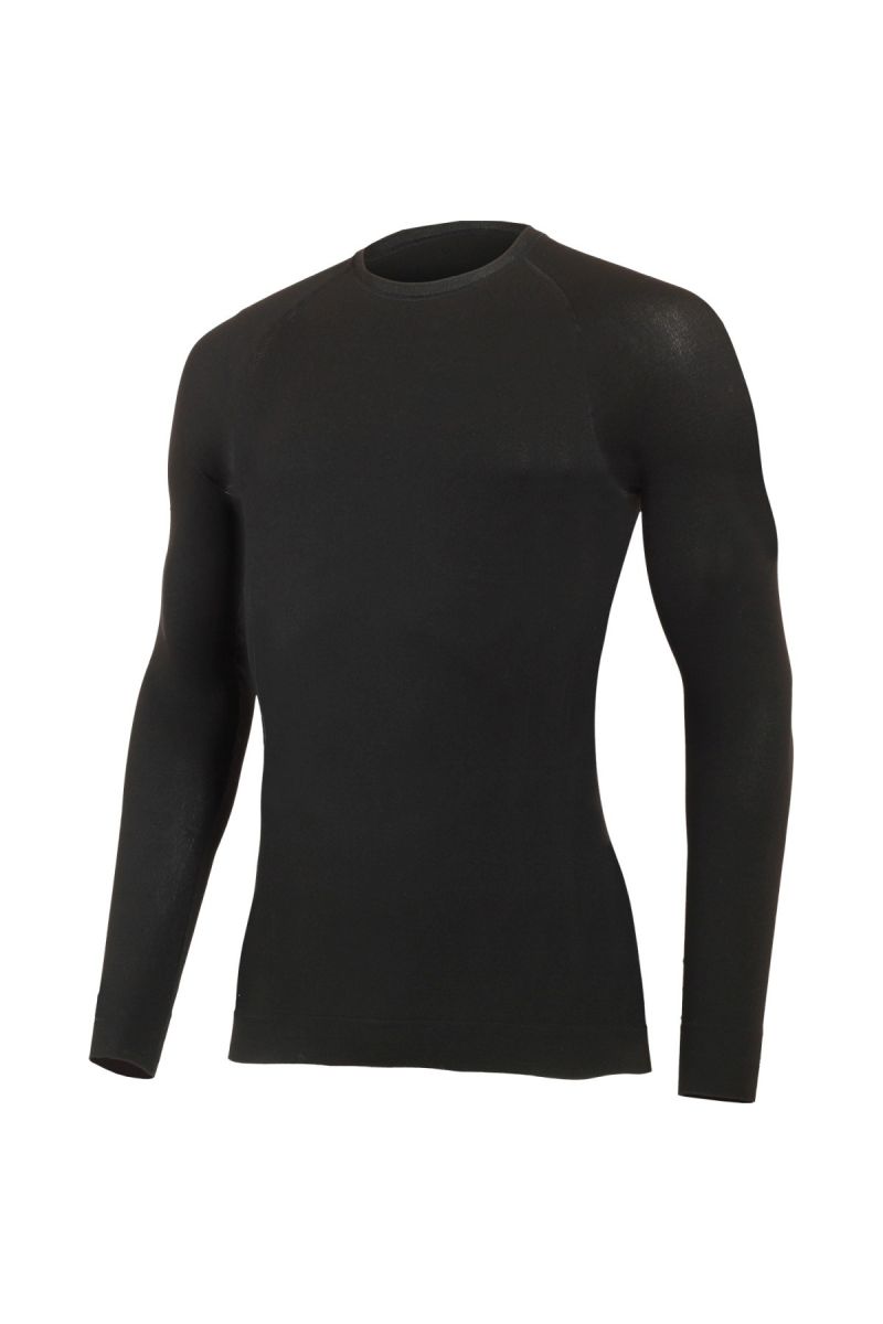 Lasting Marby 9090 čierne bezšvové tričko Veľkosť: L/XL