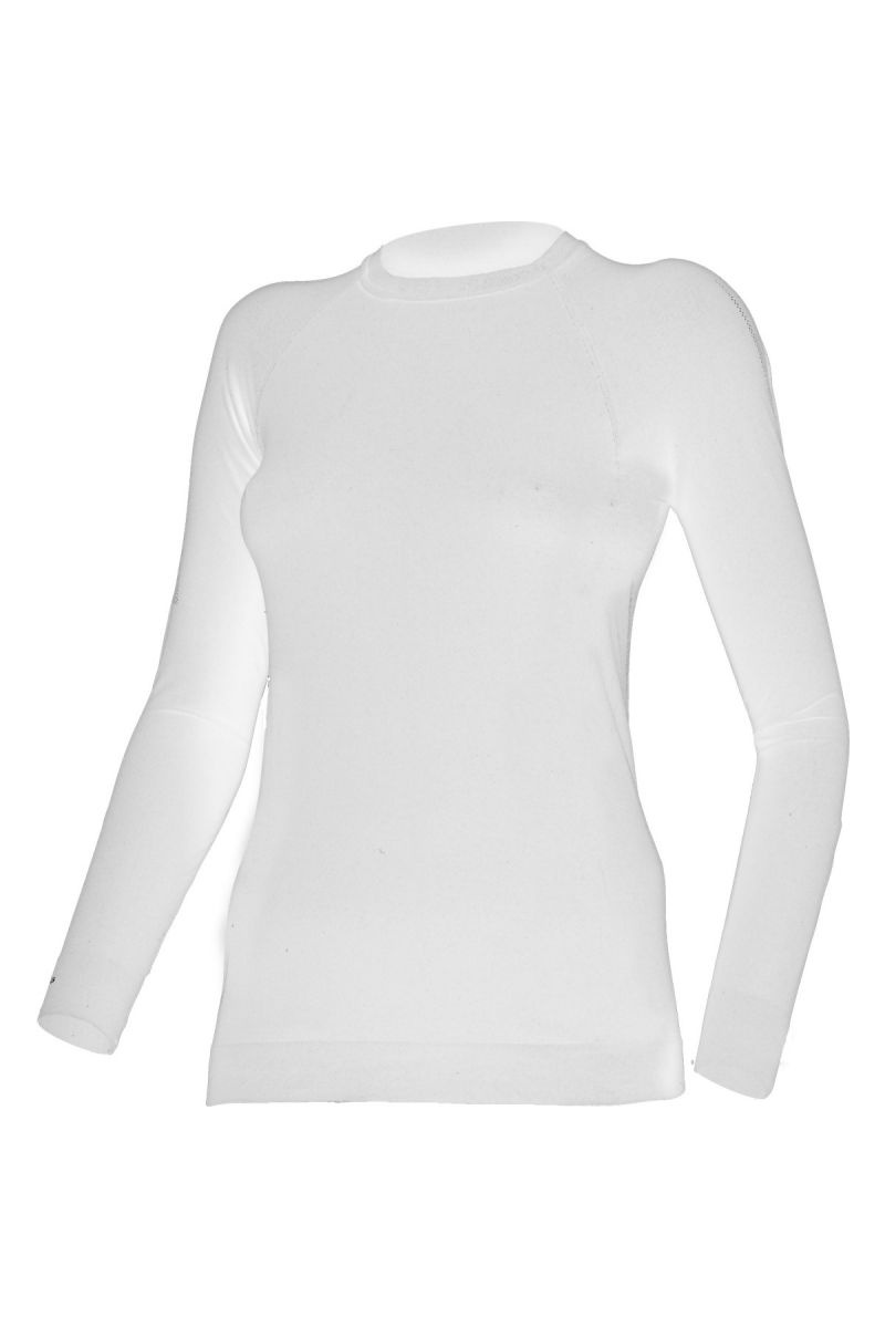 Lasting Marela 0180 biela bezšvové tričko Veľkosť: L/XL