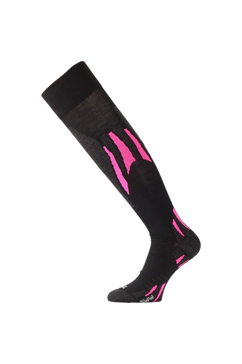Lasting merino lyžiarske podkolienky SWW ružové Veľkosť: (38-41) M