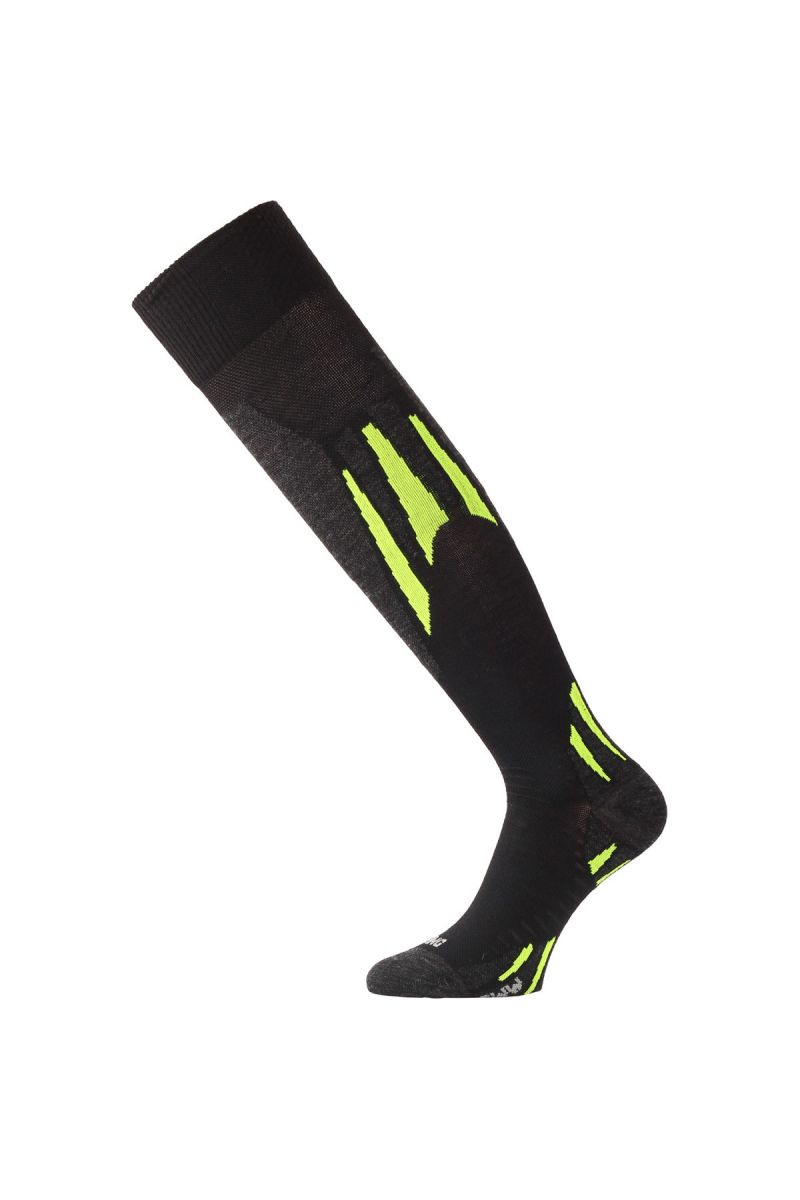 Lasting merino lyžiarske podkolienky SWW žlté Veľkosť: (38-41) M 8596445008159