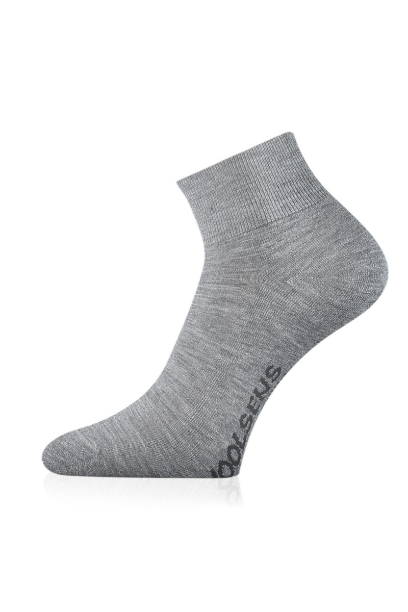 Lasting merino ponožky FWP 804 sivé Veľkosť: (34-37) S