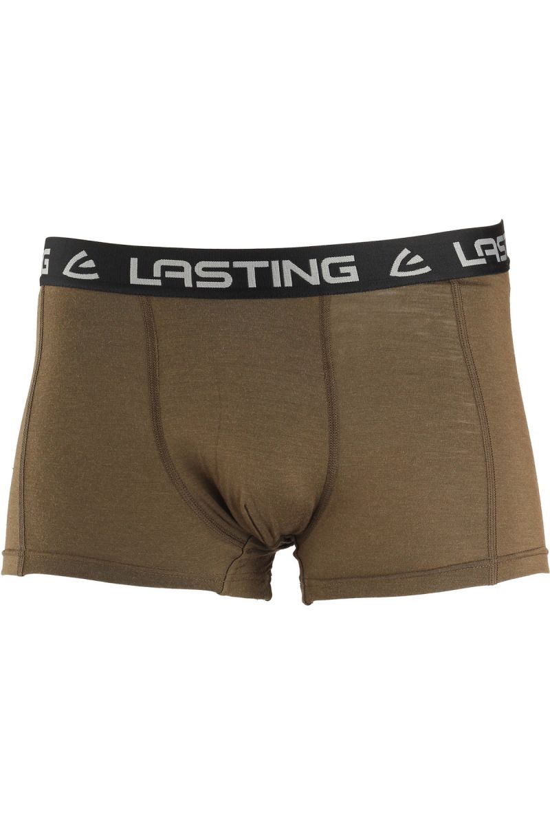 Lasting Noro 6363 zelené vlnené merino boxerky Veľkosť: L 8595067830421