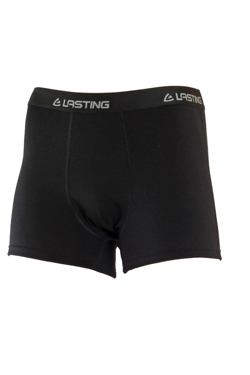 Lasting Noro 9090 čierne vlnené merino boxerky Veľkosť: M 8595067855837