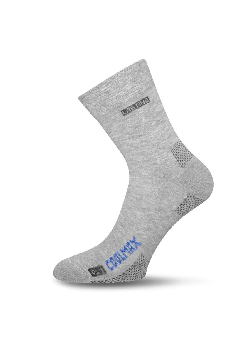 Lasting OLI 800 šedá Coolmax ponožky Veľkosť: (46-49) XL 8595067877853 ponožky
