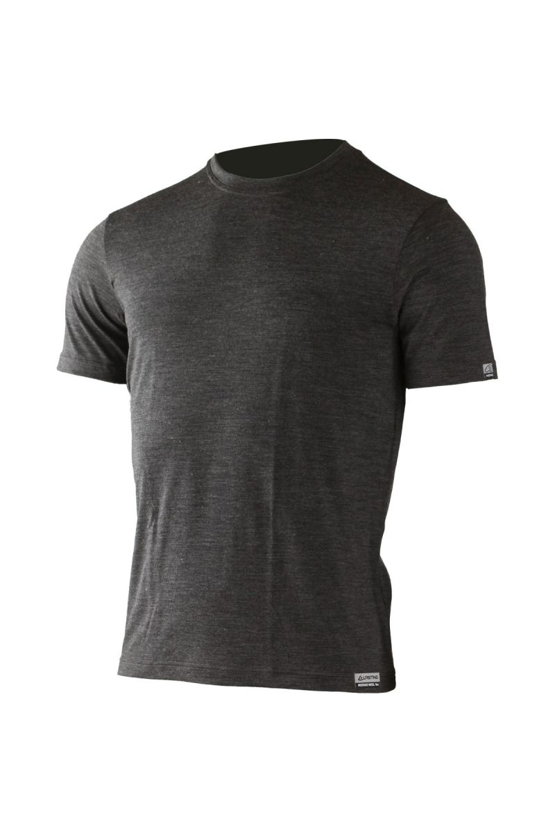 Lasting pánske merino tričko CHUAN 8169 tm.šedá Veľkosť: L