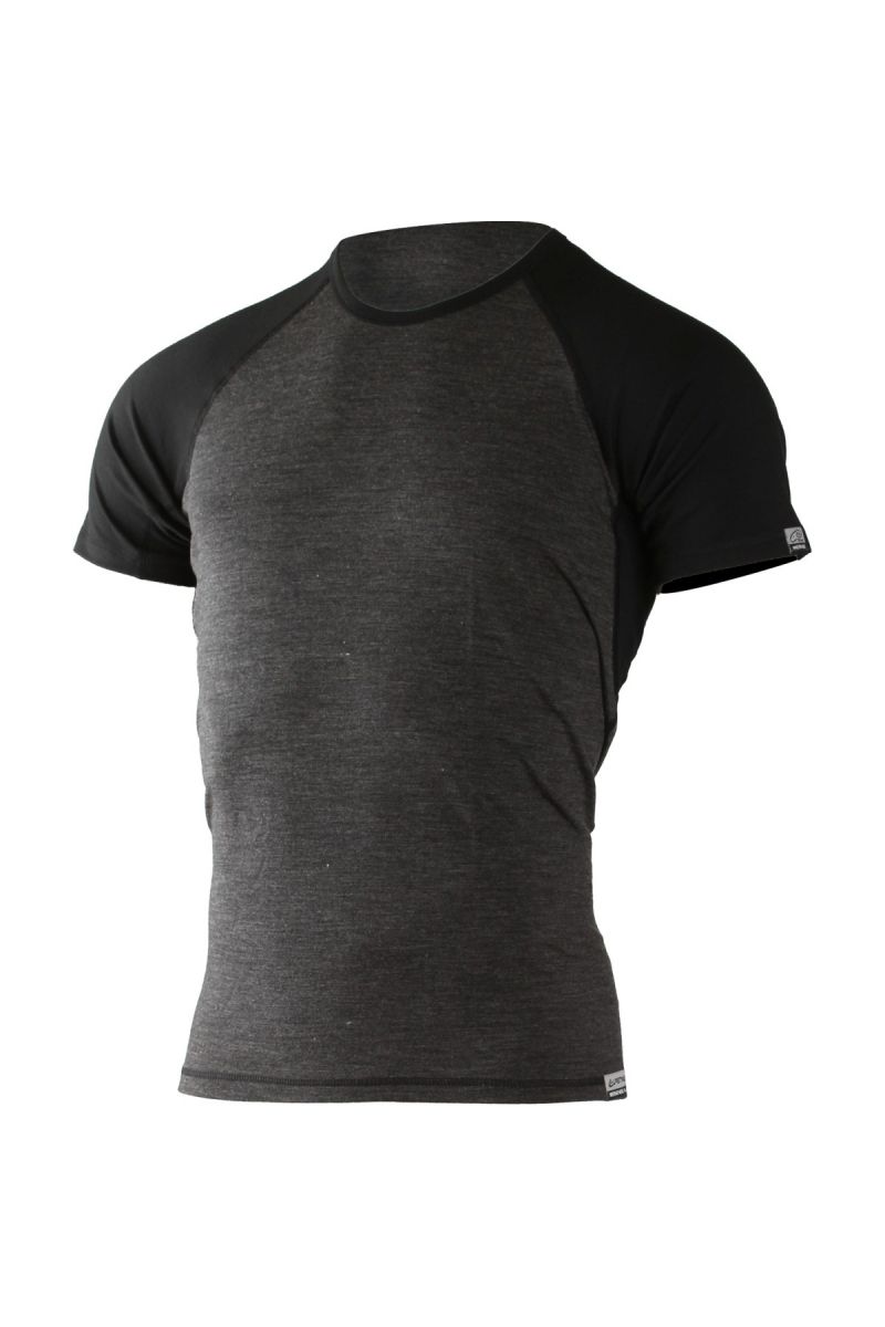 Lasting pánske merino tričko OTO 8199 sivé Veľkosť: L