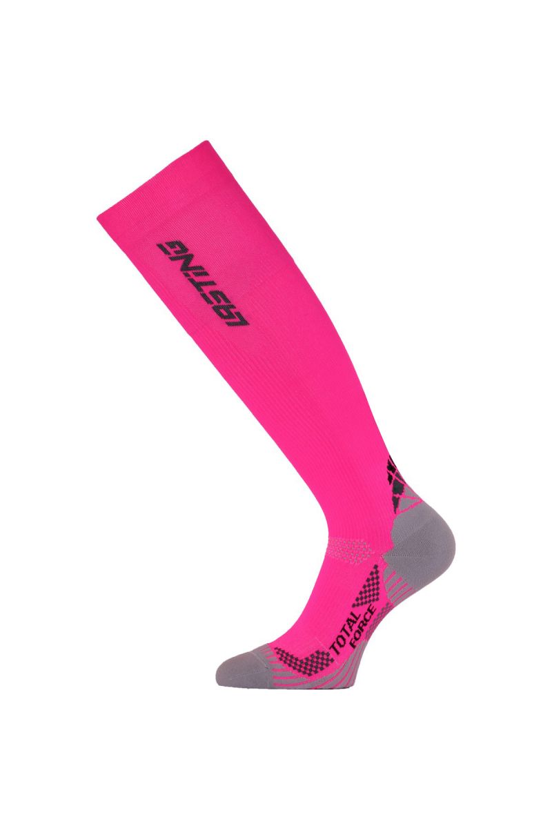 Lasting RTL 400 ružová kompresné podkolienky Veľkosť: (42-45) L