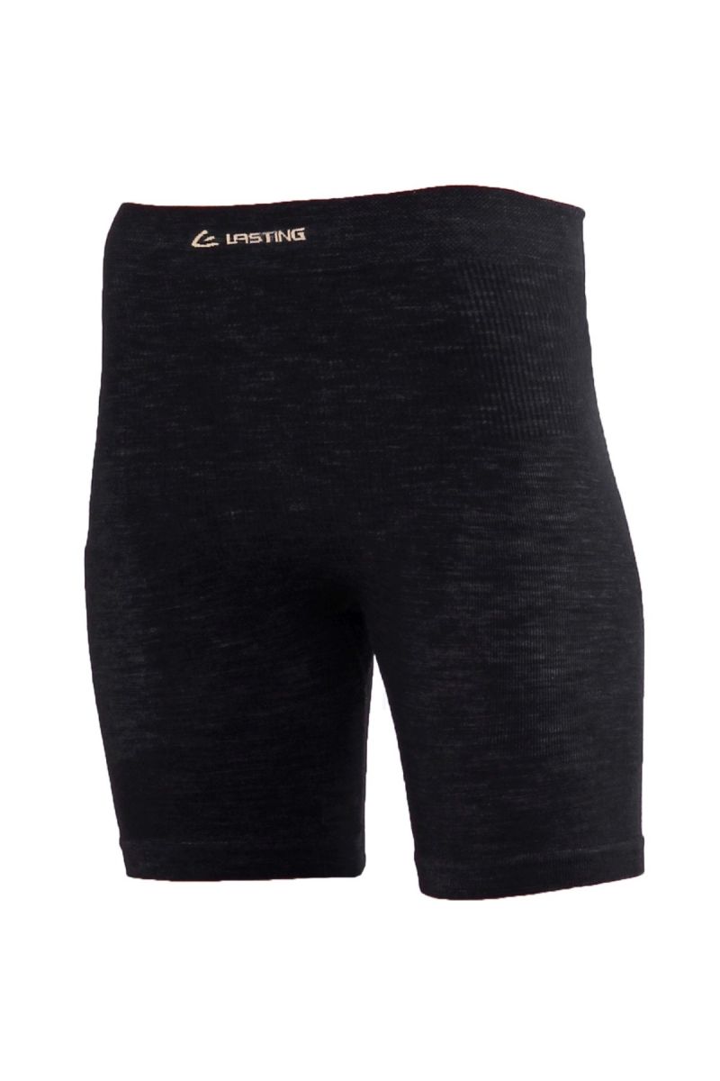 Lasting WAVION 9090 čierne vlnené nohavičky Veľkosť: L/XL