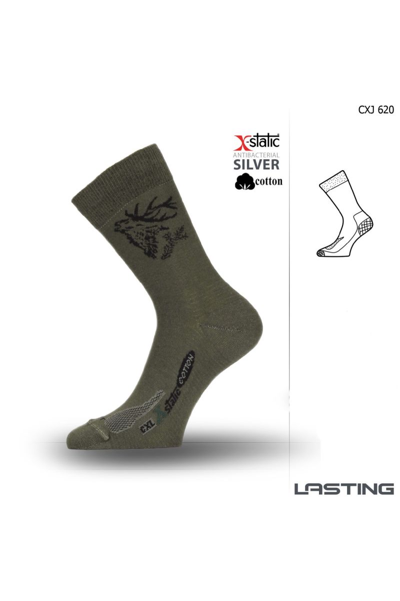 Lasting X-Static CXJ 620 zelená Veľkosť: (38-41) M